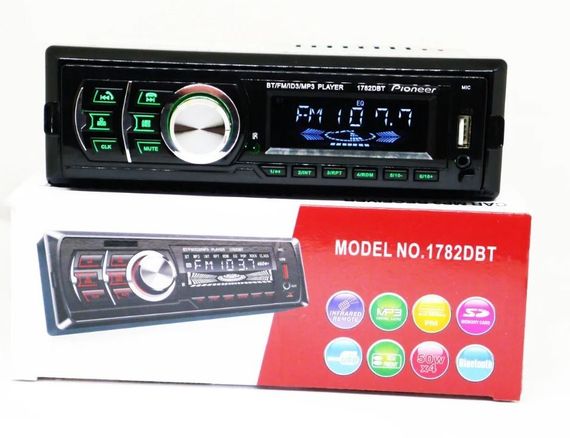 Автомагнітола XPRO DIN MP3 USB 2USB-зарядка TF bluetooth знімна панель(MER-14239_815) | Зображення 2
