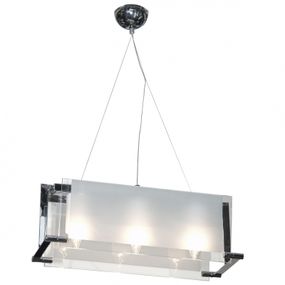 Люстра подвесная E14 60W CH (BR-228S/3)