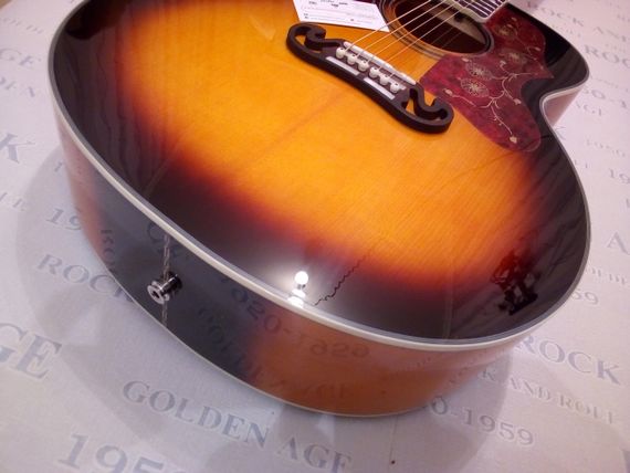 Акустична гітара напівакустична Gibson J200 2 TS China Fishman | Зображення 6