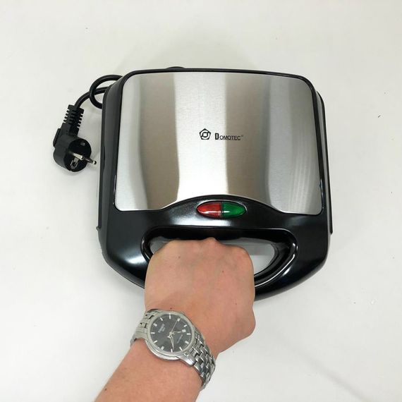 Электрическая вафельница Domotec MS-7705, Вафельница для гонконгских вафель DM-307 для дома | Зображення 3