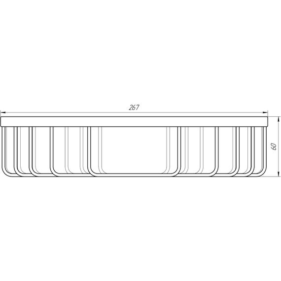 Поличка кутова Globus Lux BS 8499 | Зображення 3