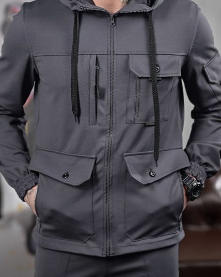 Спортивний костюм Stone Island  сірий | Зображення 6