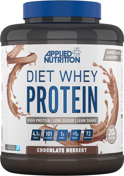 Протеїн Applied Nutrition Diet Whey High Protein Powder (1.8kg - 72 Servings) (Chocolate Dessert)