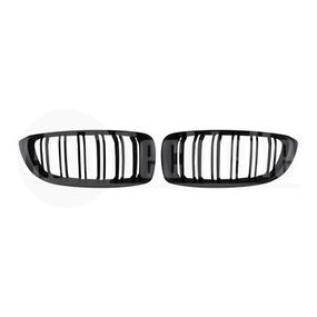Решетки радиатора компл. BMW 4 F32/F36 (GT) 13-21 (мат. чёрн. двойная), AutoTechteile, 706 5163, 706 5164