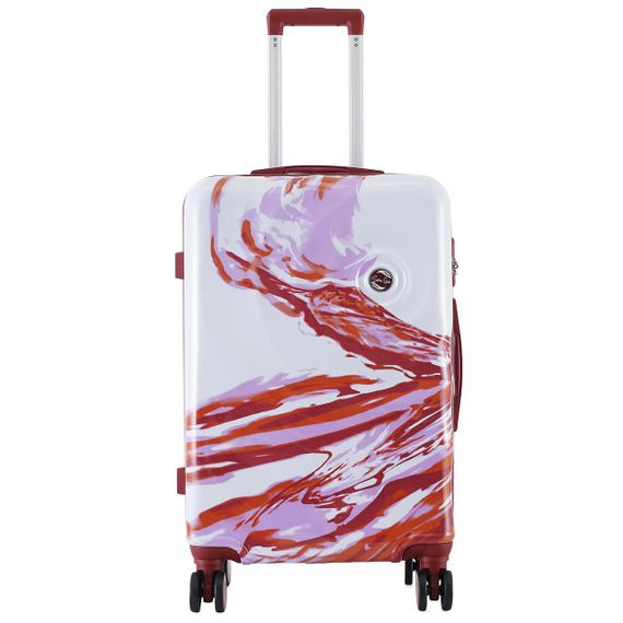 Валіза Semi Line 24" (M) White/Red Print (T5654-2) | Зображення 1