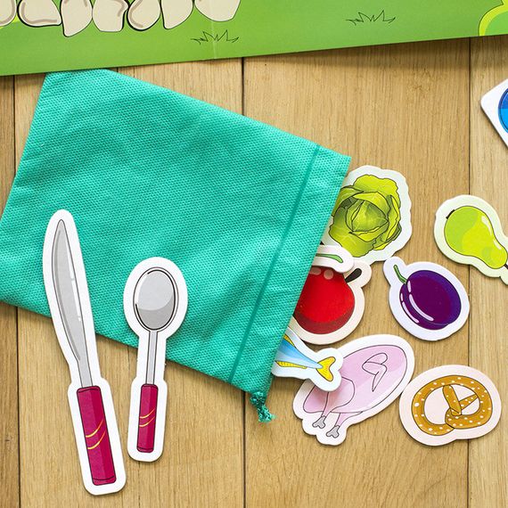 Навчальні пазли. Вивчаємо продукти харчування. Iq-club для малюків (у) 13203003 | Зображення 7