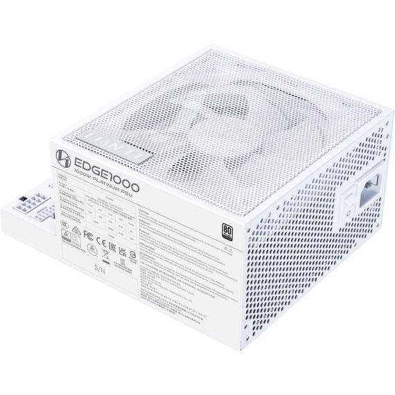 Блок питания Lian Li 1000W EDGE1000 White (G9P.EG1000.WE00.EU) | Зображення 1