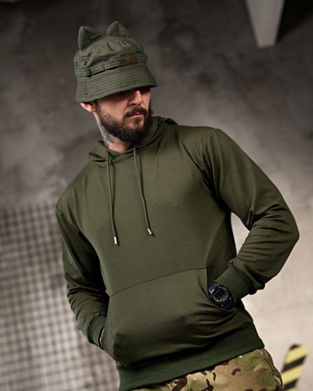 Мілитари Худі Король Посадки oliva РП7401 | Зображення 2