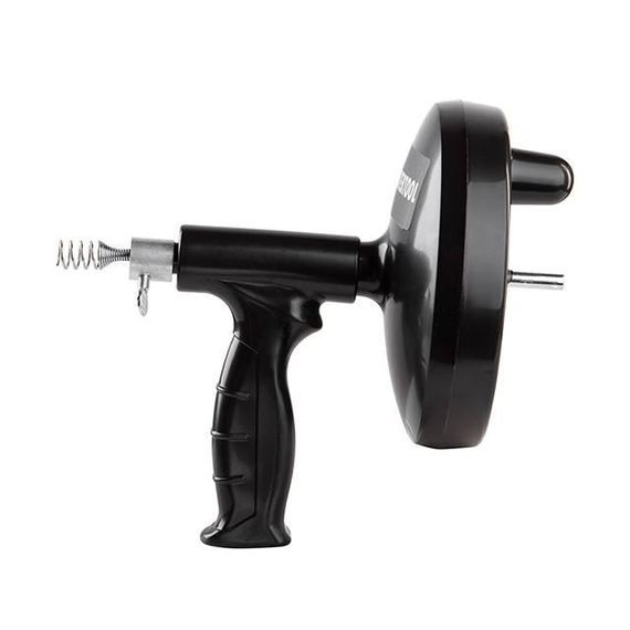 Инструмент для чистки труб, трос 6мм*4м, витой заостренный наконечник INTERTOOL HP-10081 | Зображення 2