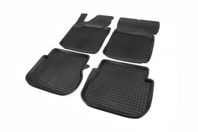 Гумові килимки з бортом (4 шт, Polytep) для Volkswagen Caddy 2015-2020 рр