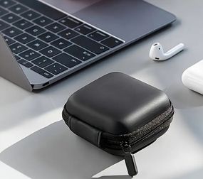 Органайзер для навушників/проводів 8*8 Колір чорний