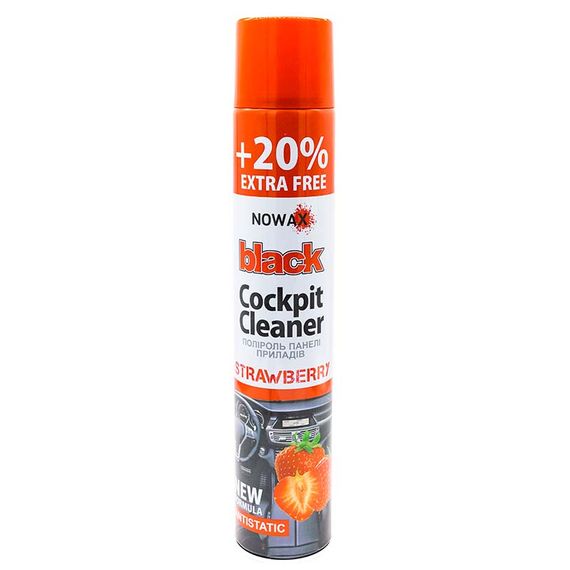 NOWAX Поліроль панелі, Spray 750ml-Strawberry NX00704