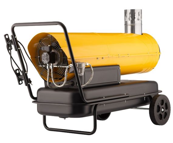 Теплова гармата 2E дизельна 30,0 кВт, площа обігріву 400 кв.м., жовтий (2E-DHI30780) | Зображення 7