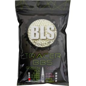 Страйкбольные шарики BLS Bio-Tracer Green 6 мм 0,30 г 2000 шт