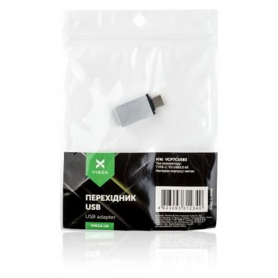 Переходник Type-C to USB3.0 AF Vinga (VCPTCUSB3) (VCPTCUSB3) | Зображення 3