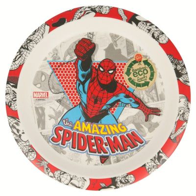 Набір дитячого посуду Stor Spiderman - Comic, Bamboo Set (Stor-01275) | Зображення 1
