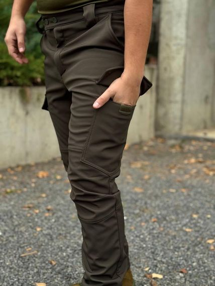 Штани Soft Shell посилені Olive Viking ✅ | Зображення 4