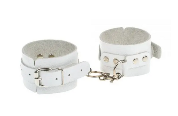 Наручники Obediens, White Sex Aura