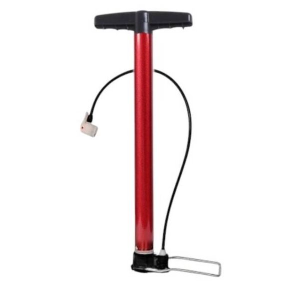 Насос велосипедний підлоговий Inflator Червоний