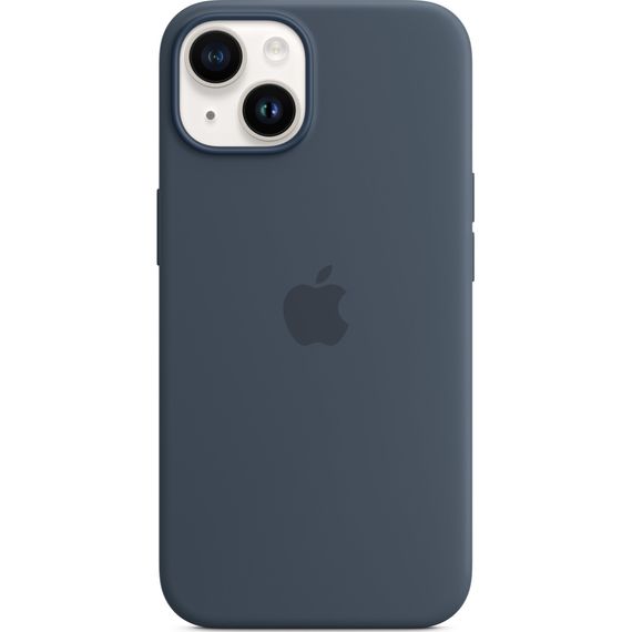Чохол до мобільного телефона Apple iPhone 14 Plus Silicone Case with MagSafe - Storm Blue,Model A2911 (MPT53ZE/A) | Зображення 3