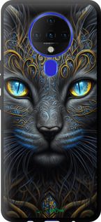 Чохол на Tecno Spark 6 KE7 Кішка "5548b-2418-2448"