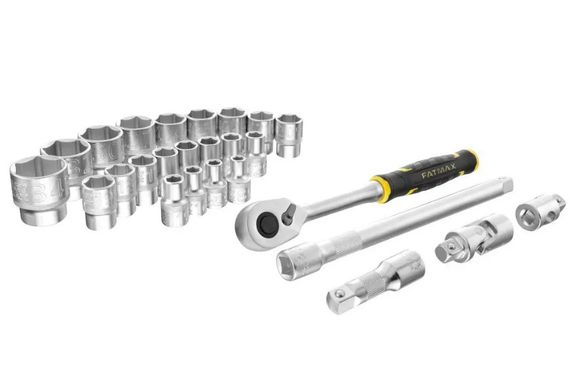 Набір торцевих головок Stanley 1/2 FATMAX Maxi Drive шестигранних 26 предметів (FMMT98103-1) | Зображення 3
