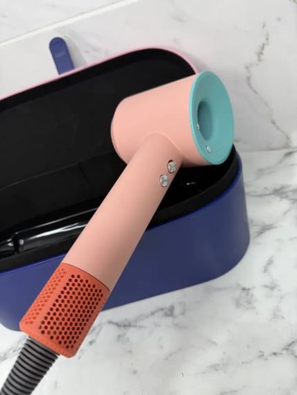 Super Hair Dryer фен с кейсом 1 насадка керамик Бірюзовий | Зображення 5