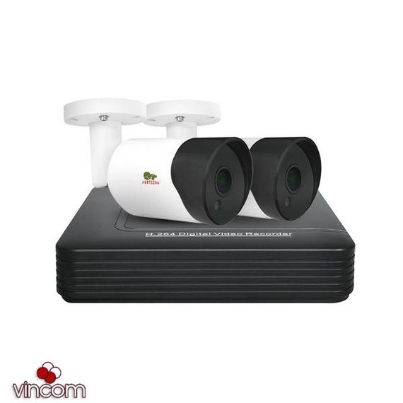 Комплект видеонаблюдения Partizan AHD-23 2xCAM  1xDVR  HDD | Зображення 2