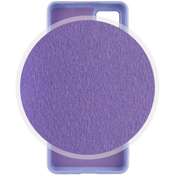 Чохол TPU GETMAN Liquid Silk Full Camera для Xiaomi Redmi Note 11 Pro 4G/5G / 12 Pro 4G Бузковий / Dasheen | Зображення 2