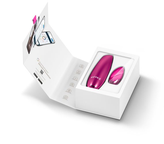 Безконтактна магнітна пілінг-маска GESKE Touchless Magnetic Peeling Mask 5в1 magenta | Зображення 8