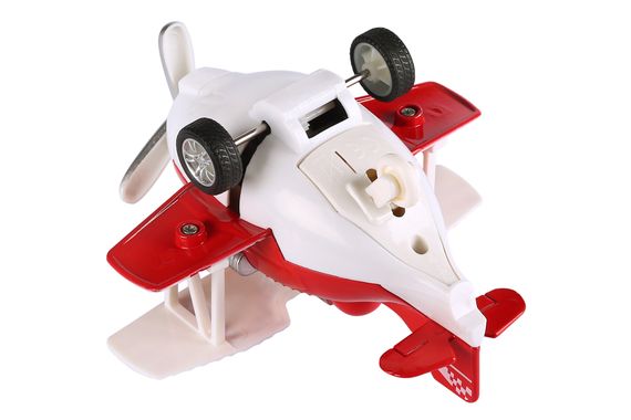 Самолет металический инерционный Same Toy Aircraft красный со светом и музыкой SY8012Ut-3 (SY8012Ut-3) | Зображення 3