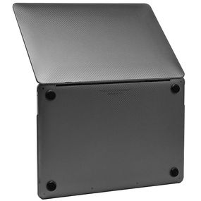 Чохол-накладка Carbon Shell для Apple MacBook Air 13.6'' (2022-2026) Чорний