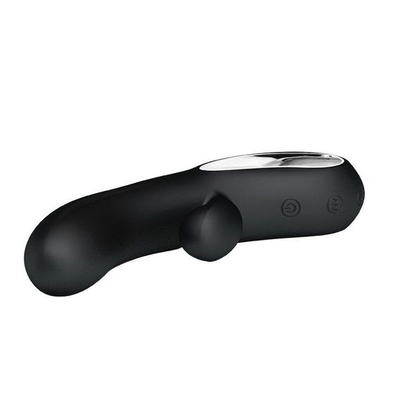 Вібромасажер із кліторальним стимулятором "ELMER" BI-014413-1 sexstyle | Зображення 3
