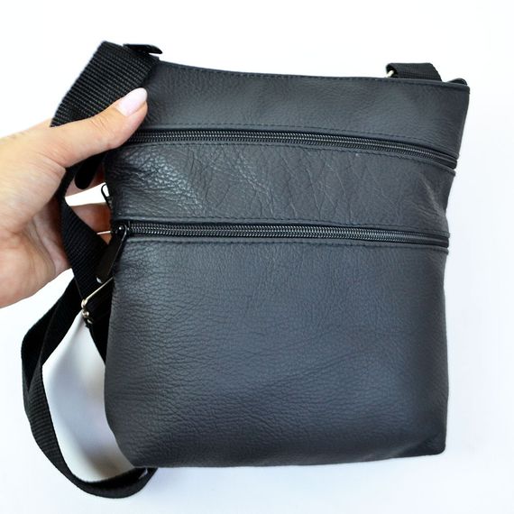 Мужская сумка из натуральной кожи, мессенджер, FO-977 барсетка, планшетка | Зображення 7