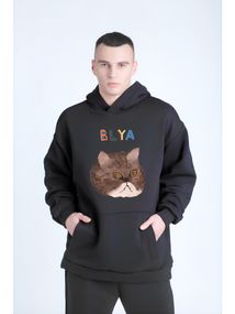 Худі з ДТФ на Флісі (оверсайз)