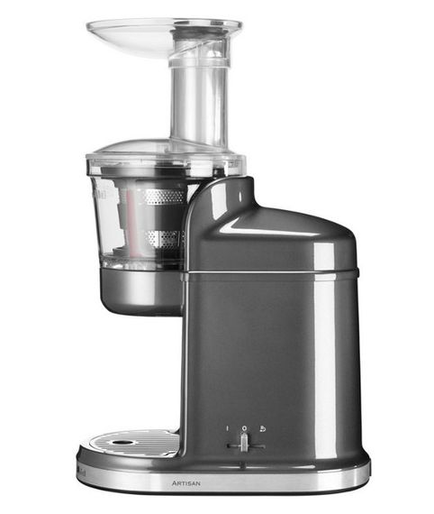 Соковитискач KitchenAid Artisan 5KVJ0111EMS повільна шнекового типу, срібний медальйон | Зображення 1