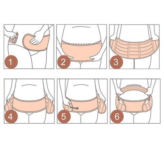 Ортопедичний бандаж для вагітних, Пояс для вагітних з еластичним матеріалом. знижка | Зображення 7