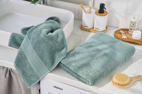 Рушник махровий Ardesto SuperSoft, 50х90см, 100% бавовна, зелений (ART2250SSP) | Зображення 2