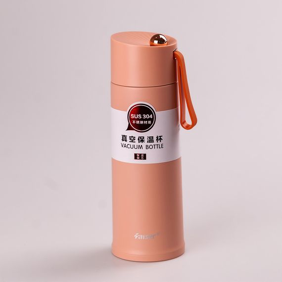 Термос из нержавеющей стали 450 мл Розовый YLS80157P | Зображення 1