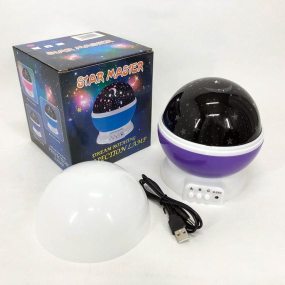 Проектор звездного неба домашний Star Master Big | Проектор небо | Ночник проектор GI-974 звездное небо | Зображення 4