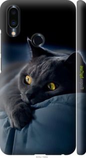 Чохол на Meizu Note 9 Димчастий кіт "825m-1689-2448"