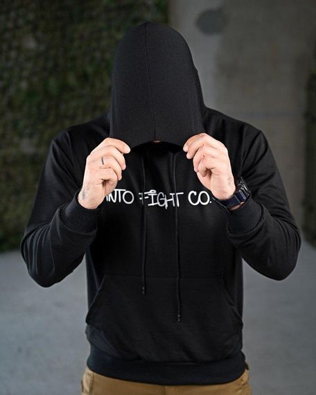 Худи manto fight go  black ПП7878 | Зображення 5