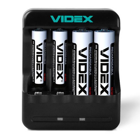 Зарядное устойство для аккумуляторов Videx VCH-N401 | Зображення 5