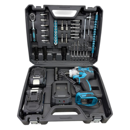Аккумуляторный гайковерт OP Tool Set 24V с набором насадок и 2 АКБ/ART-8010