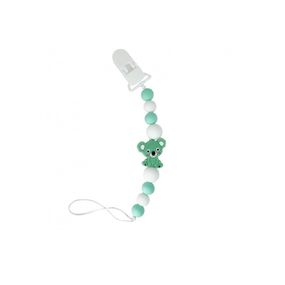 Ланцюжок для пустушки "Коала" MGZ-0521(Turquoise) силіконовий