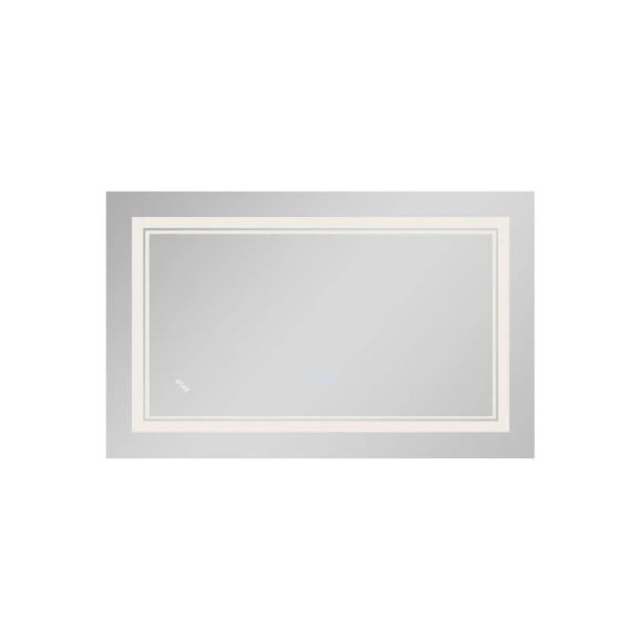 Дзеркало Qtap Cardinal (CA1) 700х500 з LED-підсвіткою Touch, з антизапотіванням, з димером, темп. кольору (3000-6500K) | Зображення 5