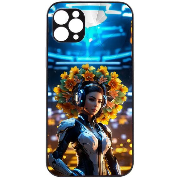 TPU+PC чехол Prisma Ladies для Apple iPhone 12 Pro (6.1") Cyberpunk