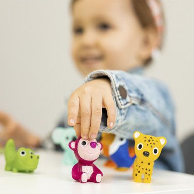 Настольная игра Djeco балансир Пирамидки (DJ08557) | Зображення 6