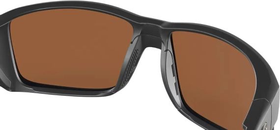 Очки Costa Del Mar Tuna Alley Pro Matte Black Copper Silver Mirror 580G | Зображення 5