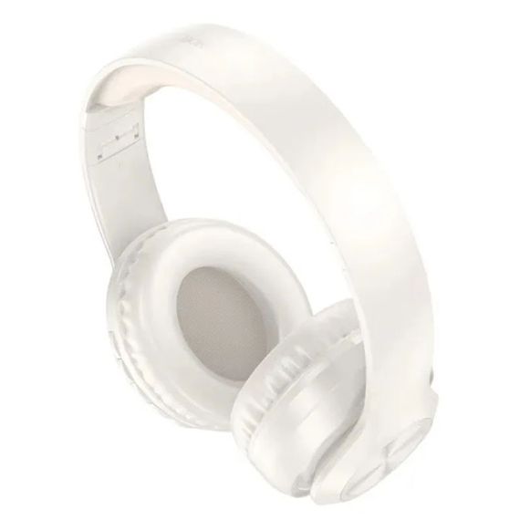 Накладные беспроводные наушники BOROFONE BO24 Gratified Milky White | Зображення 1
